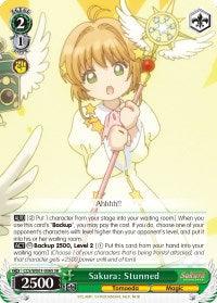 Sakura: Stunned (CCS/WX01-036S SR) [Cardcaptor Sakura: Clear Card] - POKÉ JEUX