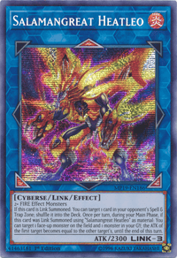 Salamangreat Heatleo [MP19-EN186] Prismatic Secret Rare - POKÉ JEUX