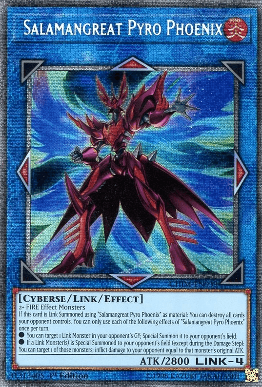 Salamangreat Pyro Phoenix (Starlight Rare) [CHIM-EN039] Starlight Rare - POKÉ JEUX