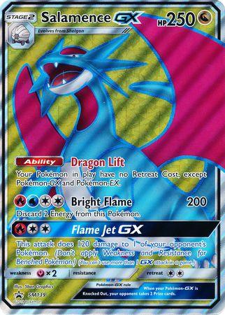 Salamence GX (SM139) (Jumbo Card) [Sun & Moon: Black Star Promos] - POKÉ JEUX