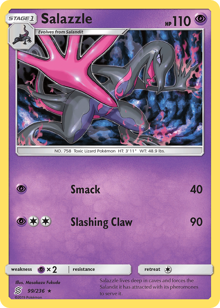 Salazzle (99/236) [Sun & Moon: Unified Minds] - POKÉ JEUX