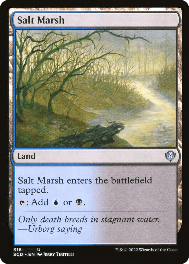 Salt Marsh [Starter Commander Decks] - POKÉ JEUX