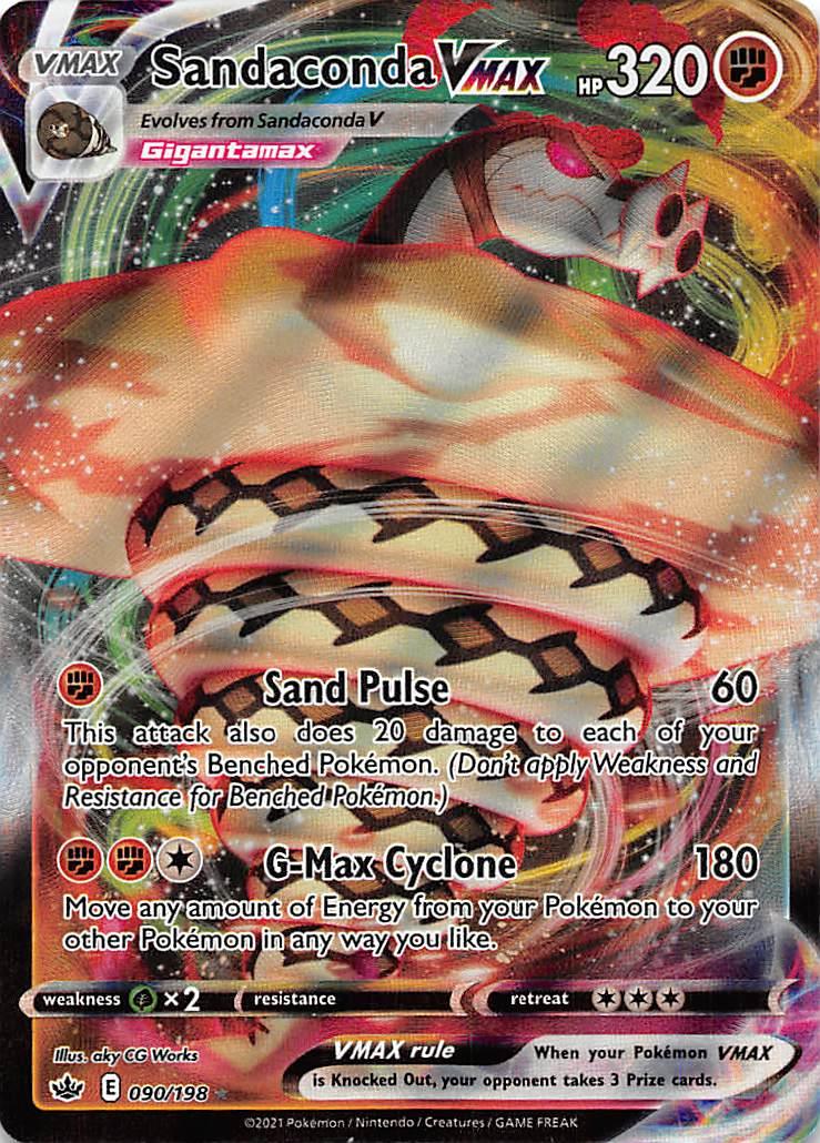 Sandaconda VMAX (090/198) [Sword & Shield: Chilling Reign] - POKÉ JEUX