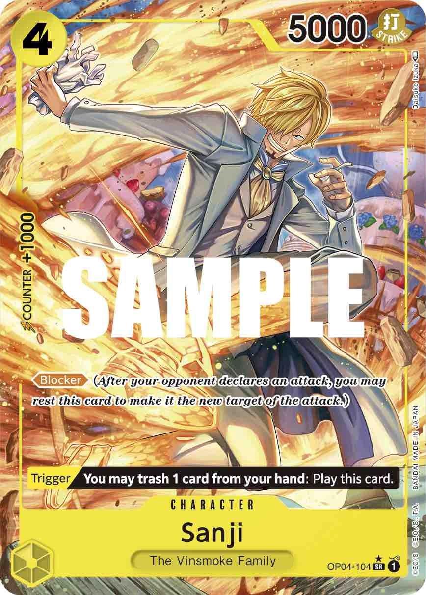 Sanji (Alternate Art) [Kingdoms of Intrigue] - POKÉ JEUX