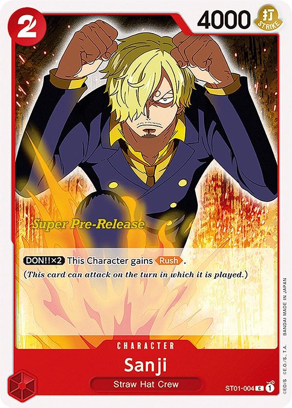 Sanji [Super Pre-Release Starter Deck: Straw Hat Crew] - POKÉ JEUX