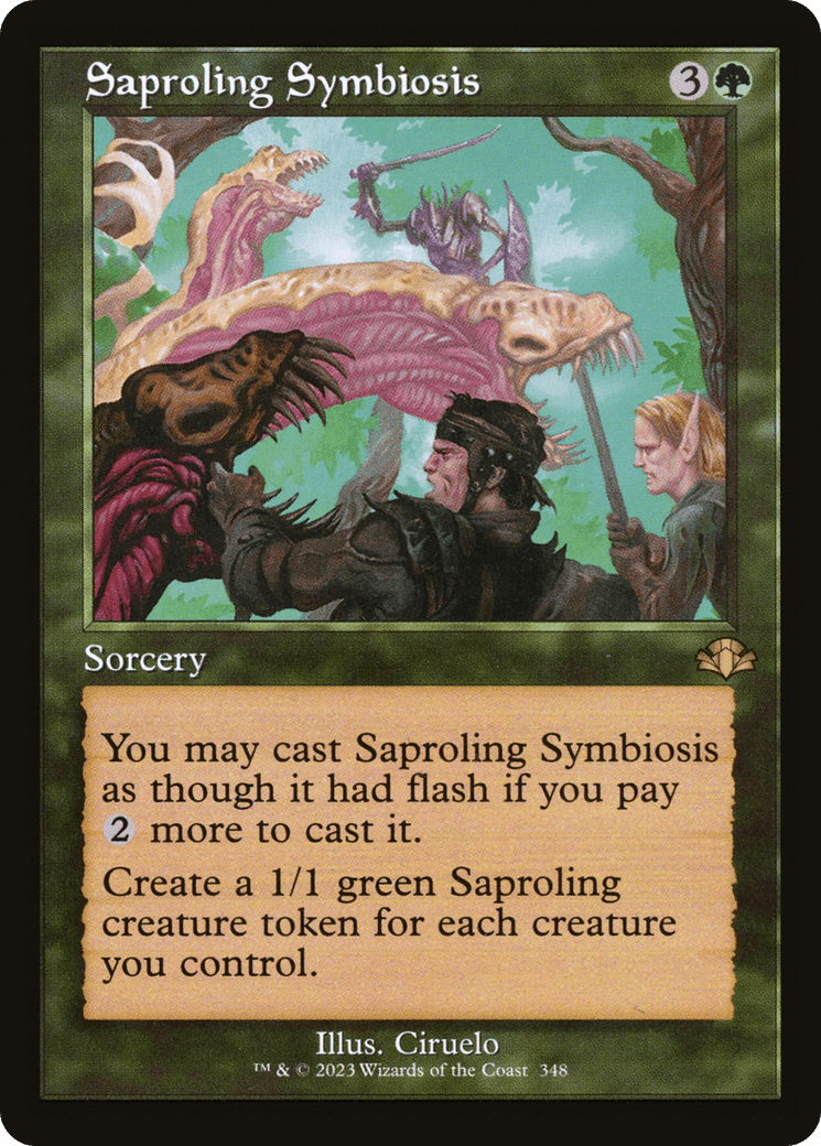 Saproling Symbiosis (Retro) [Dominaria Remastered] - POKÉ JEUX