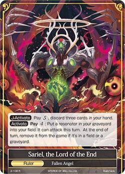 Sariel, the Lord of the End // Diabolos, the Nether Tyrant (2-108/J) [The War of Valhalla] - POKÉ JEUX