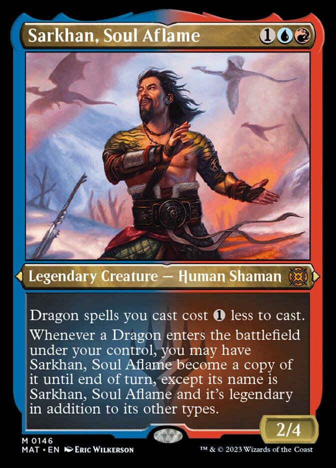 Sarkhan, Soul Aflame (Foil Etched) [March of the Machine: The Aftermath] - POKÉ JEUX