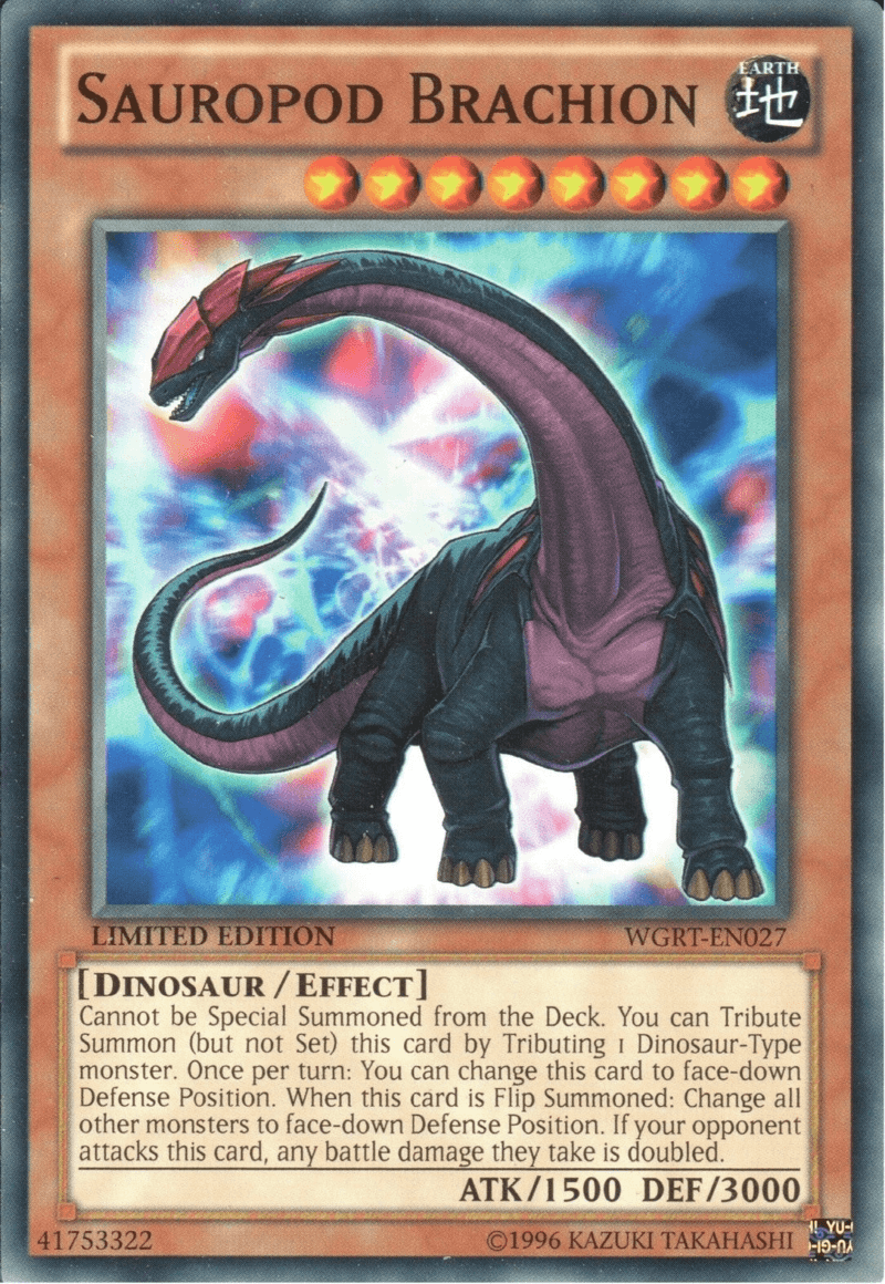 Sauropod Brachion [WGRT-EN027] Common - POKÉ JEUX