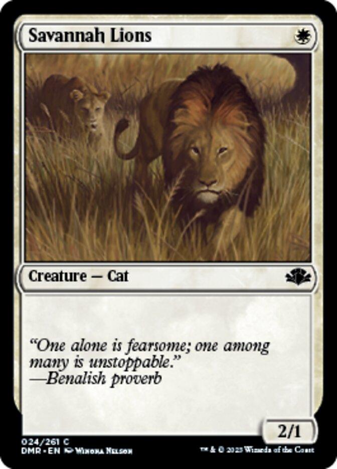 Savannah Lions [Dominaria Remastered] - POKÉ JEUX