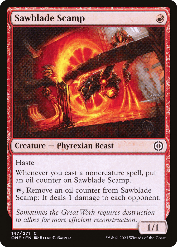 Sawblade Scamp [Phyrexia: All Will Be One] - POKÉ JEUX