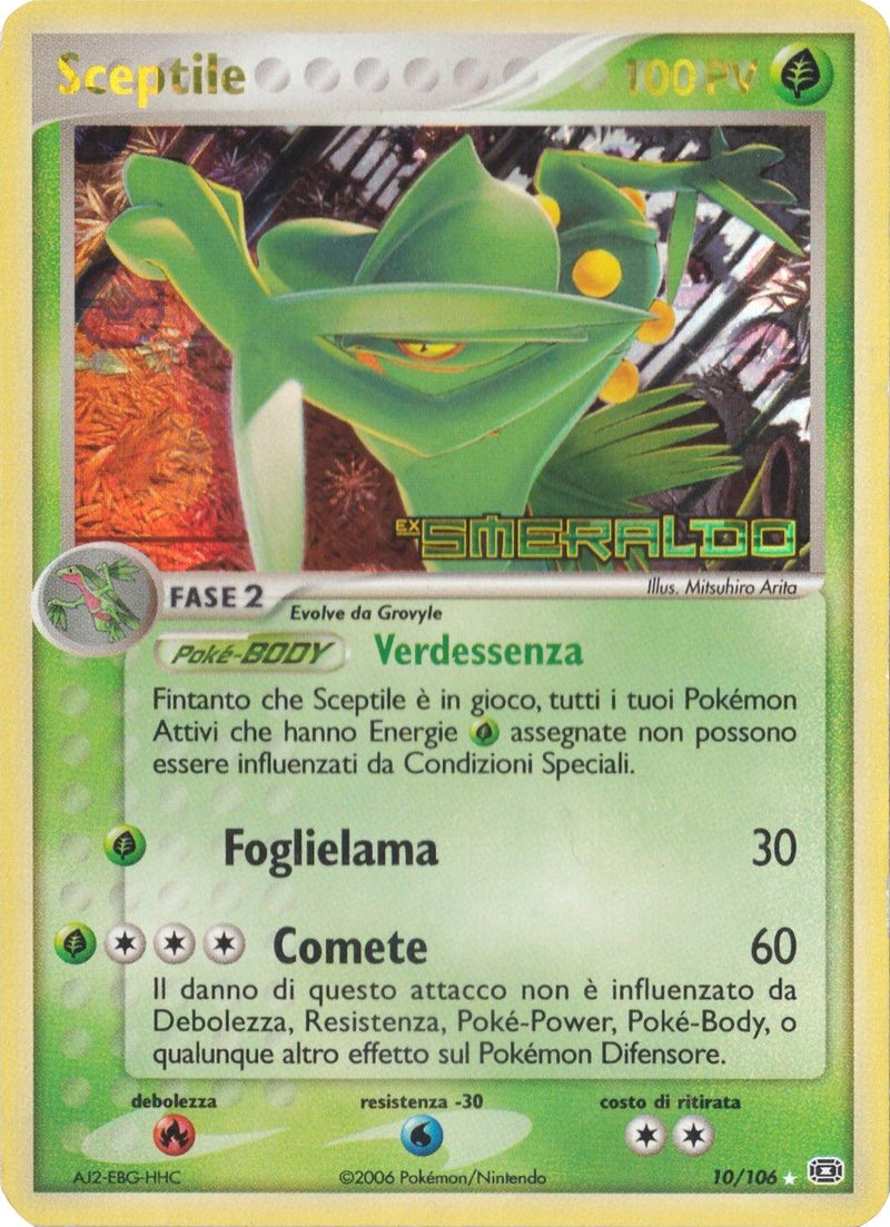 Sceptile (10/106) (Stamped) [EX: Emerald] - POKÉ JEUX