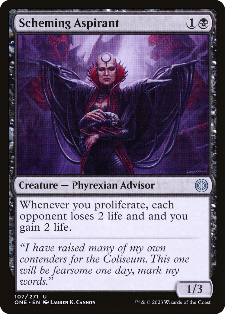 Scheming Aspirant [Phyrexia: All Will Be One] - POKÉ JEUX