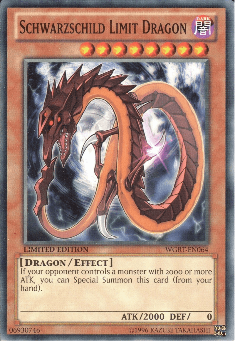 Schwarzschild Limit Dragon [WGRT-EN064] Common - POKÉ JEUX