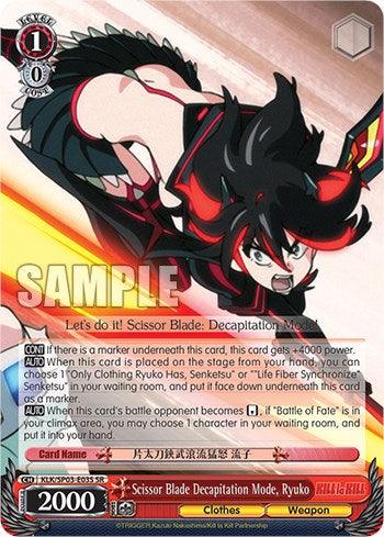 Scissor Blade Decapitation Mode, Ryuko [Kill La Kill Power Up Set] - POKÉ JEUX