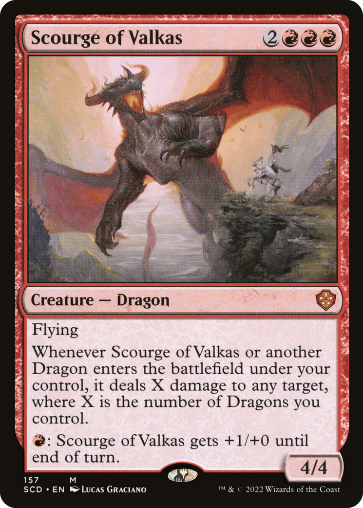 Scourge of Valkas [Starter Commander Decks] - POKÉ JEUX