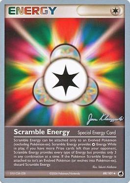 Scramble Energy (89/101) (Psychic Lock - Jason Klaczynski) [World Championships 2008] - POKÉ JEUX