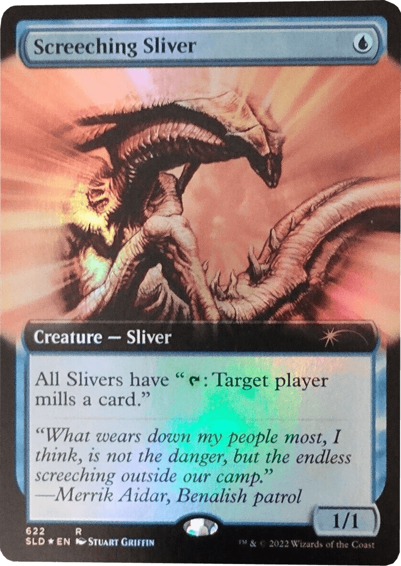 Screeching Sliver (Extended Art) [Secret Lair Drop Promos] - POKÉ JEUX