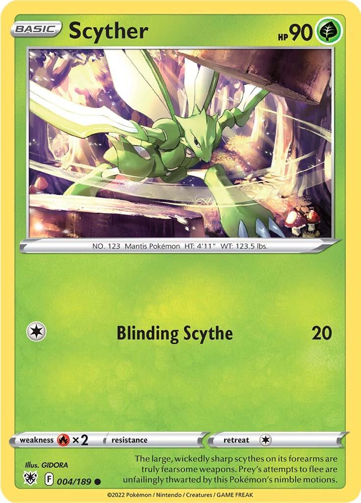 Scyther (004/189) [Sword & Shield: Astral Radiance] - POKÉ JEUX