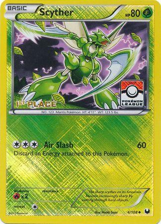 Scyther (4/108) (League Promo 1st Place) [Black & White: Dark Explorers] - POKÉ JEUX