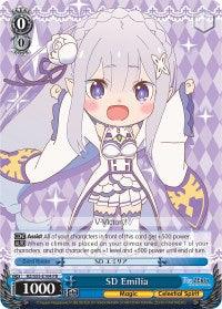 SD Emilia (RZ/S55-E104 PR) [Re:ZERO Vol.2] - POKÉ JEUX