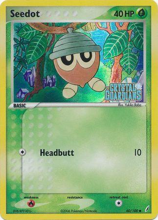 Seedot (60/100) (Stamped) [EX: Crystal Guardians] - POKÉ JEUX