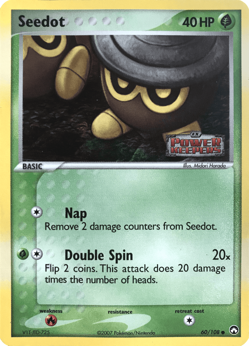 Seedot (60/108) (Stamped) [EX: Power Keepers] - POKÉ JEUX