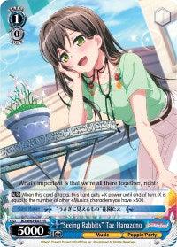 "Seeing Rabbits" Tae Hanazono (BD/W63-E079 R) [BanG Dream! Girls Band Party! Vol.2] - POKÉ JEUX