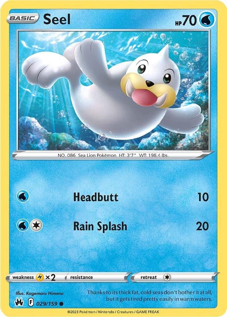 Seel (029/159) [Sword & Shield: Crown Zenith] - POKÉ JEUX