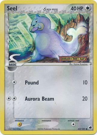 Seel (62/101) (Delta Species) (Stamped) [EX: Dragon Frontiers] - POKÉ JEUX