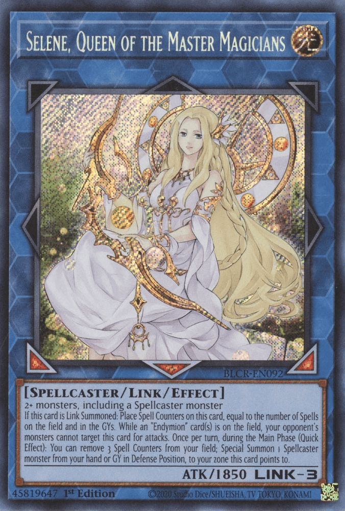 Selene, Queen of the Master Magicians [BLCR-EN092] Secret Rare - POKÉ JEUX