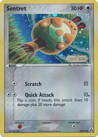 Sentret (62/92) (Stamped) [EX: Legend Maker] - POKÉ JEUX