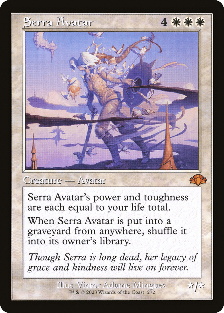 Serra Avatar (Retro) [Dominaria Remastered] - POKÉ JEUX