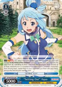 "Setting Out" Aqua (KS/W55-E079 RR) [KonoSuba 2] - POKÉ JEUX