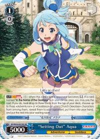 "Setting Out" Aqua (KS/W55-E079S SR) [KonoSuba 2] - POKÉ JEUX