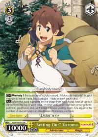 "Setting Out" Kazuma (KS/W55-E012 R) [KonoSuba 2] - POKÉ JEUX