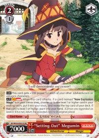 "Setting Out" Megumin (KS/W55-E051S SR) [KonoSuba 2] - POKÉ JEUX