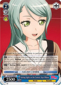 Setting Sights on the Contest, Sayo Hikawa (BD/WE35-E40 U) (Parallel Foil) [Poppin'Party x Roselia] - POKÉ JEUX