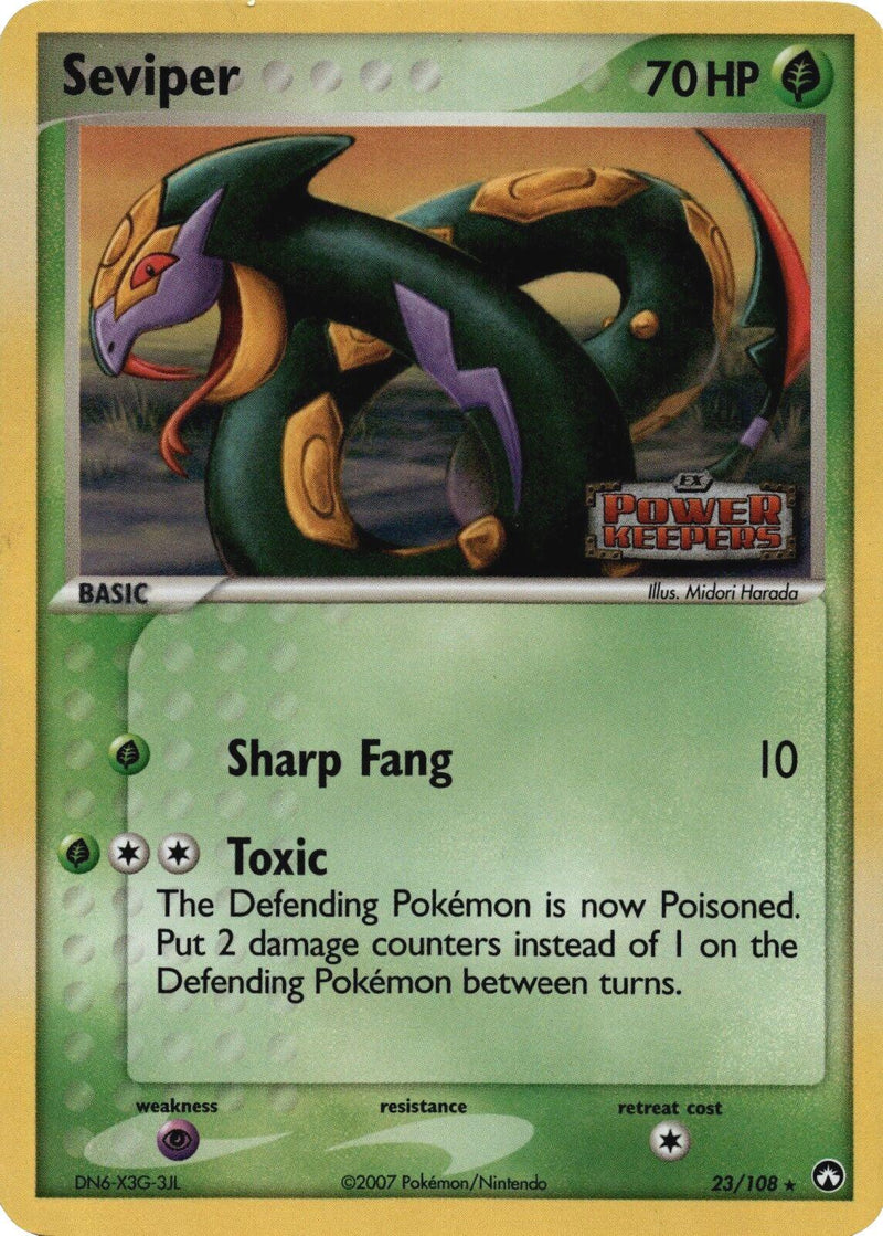 Seviper (23/108) (Stamped) [EX: Power Keepers] - POKÉ JEUX