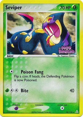 Seviper (32/110) (Stamped) [EX: Holon Phantoms] - POKÉ JEUX