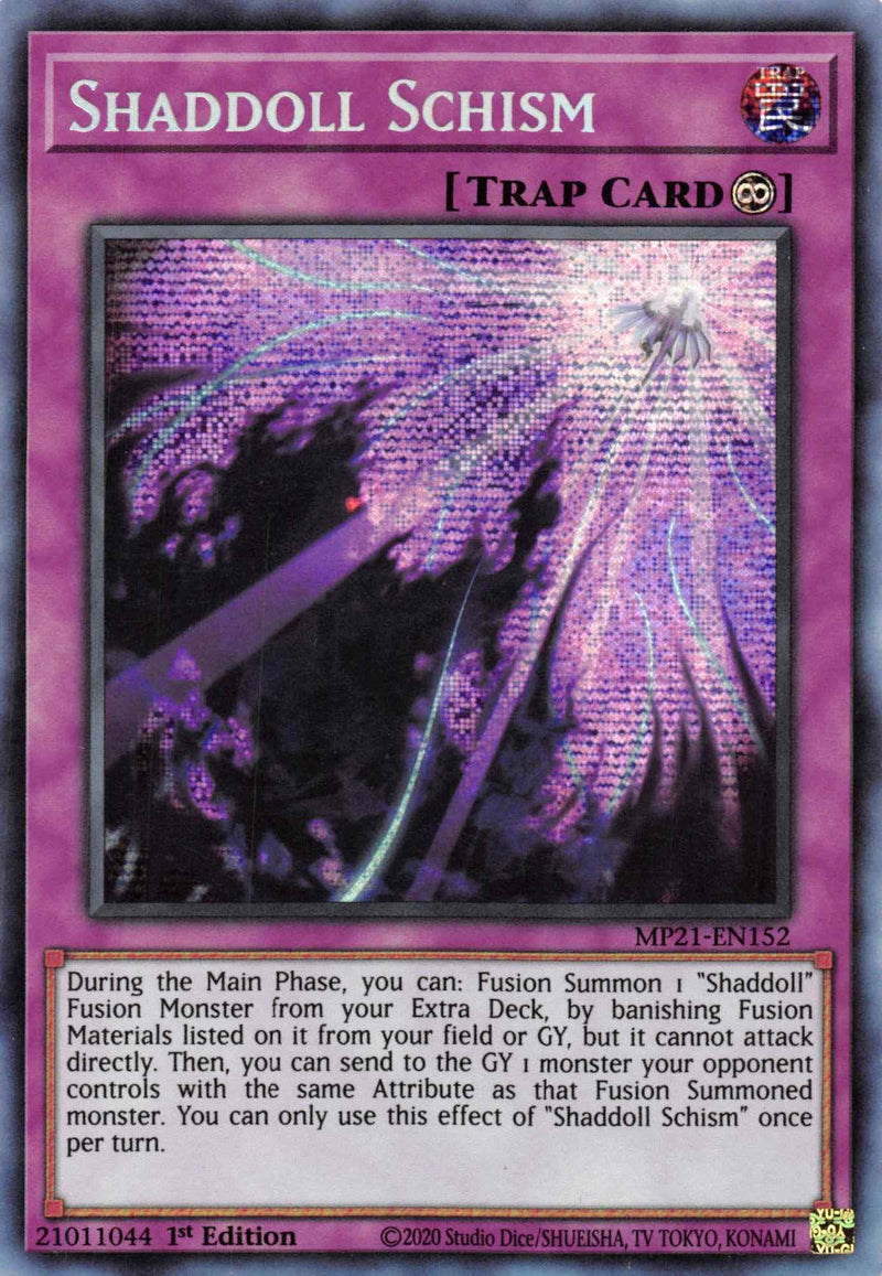 Shaddoll Schism [MP21-EN152] Prismatic Secret Rare - POKÉ JEUX