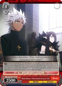 "Shadow Maneuvers" Shirou Kotomine & Assassin of Red (APO/S53-TE02 TD) [Fate/Apocrypha] - POKÉ JEUX