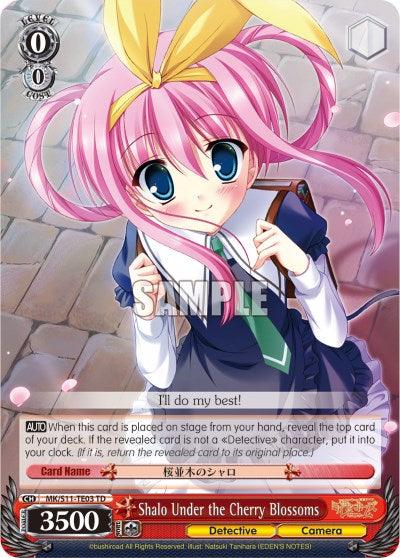 Shalo Under the Cherry Blossoms (MK/S11-TE03 PR) [Detective Opera Milky Holmes] - POKÉ JEUX