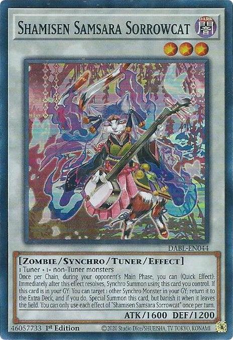 Shamisen Samsara Sorrowcat [DABL-EN044] Super Rare - POKÉ JEUX