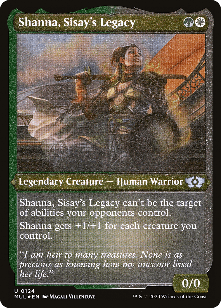 Shanna, Sisay's Legacy (Foil Etched) [Multiverse Legends] - POKÉ JEUX