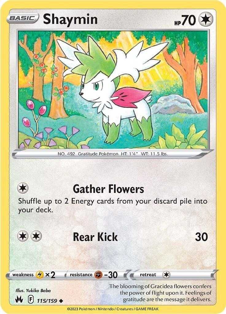 Shaymin (115/159) [Sword & Shield: Crown Zenith] - POKÉ JEUX