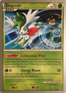 Shaymin (8/95) (CMT - Zachary Bokhari) [World Championships 2012] - POKÉ JEUX