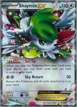 Shaymin EX (77/108) (Punches 'n' Bites - Patrick Martinez) [World Championships 2015] - POKÉ JEUX