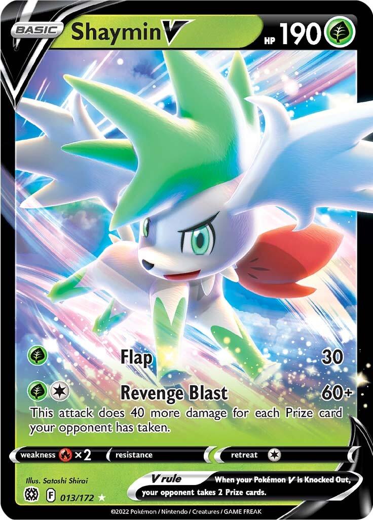 Shaymin V (013/172) [Sword & Shield: Brilliant Stars] - POKÉ JEUX