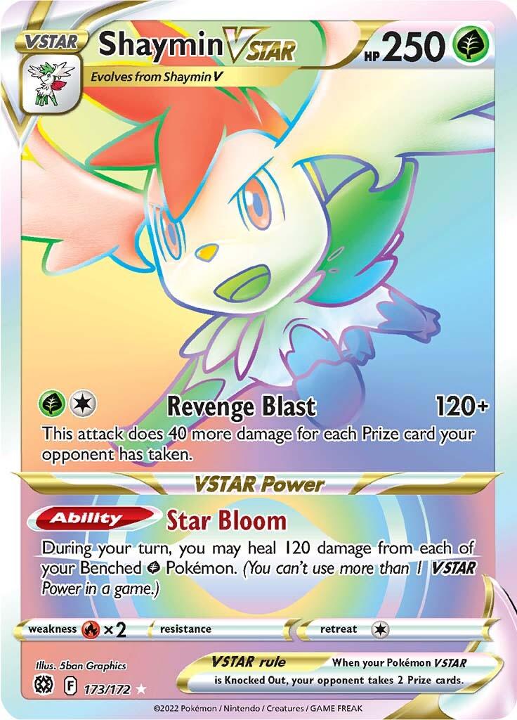 Shaymin VSTAR (173/172) [Sword & Shield: Brilliant Stars] - POKÉ JEUX